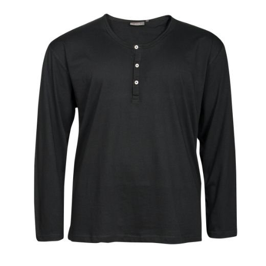Picture of Long sleeve shirt with button facing
