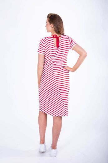 Picture of Summer Dress Kava, striped red