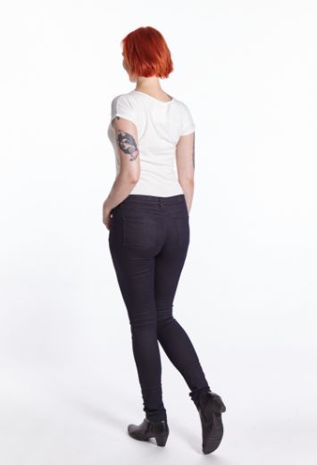 Picture of Wonderjeans skinny L37 inches, blue toffee box print