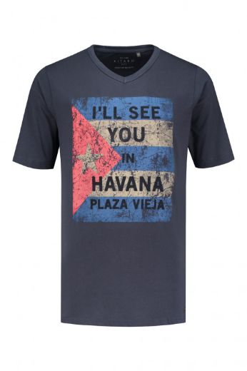 Picture of T-shirt V-neck "Havana"