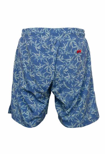 Bild von Flower Print Shorts, blau