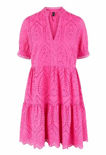 Picture of Y.A.S Vero Moda Tall Holi Dress with Embroidery in Organic Cotton