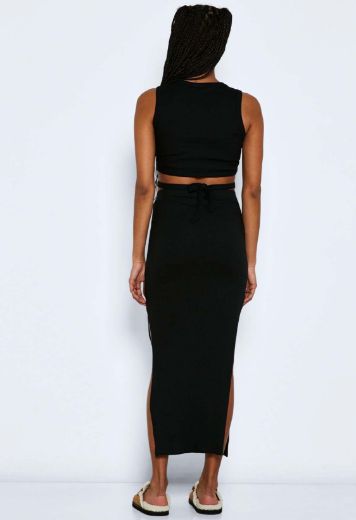 Picture of NM Vero Moda Tall Riba Midi Skirt, black