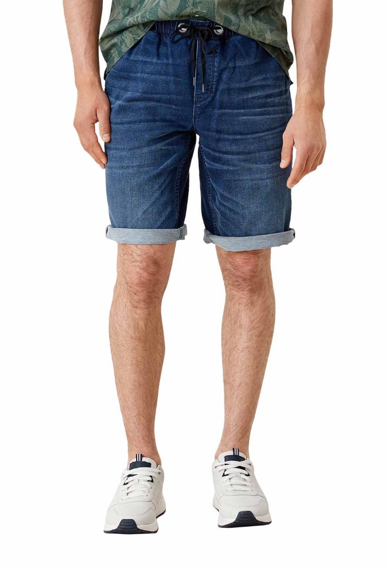 Picture of s.Oliver Tall Denim Bermuda Shorts