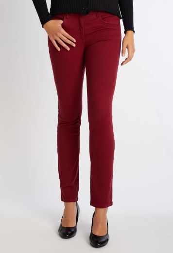 Image de Pantalon Twigy Sensational Skinny Fit L34 Inch, carmin rouge