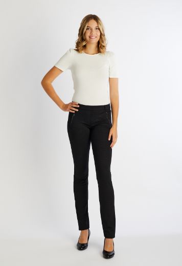 Bild von Cora 5-Pocket Jeans Slim Fit mit Comfort-Taille L34 Inch, black