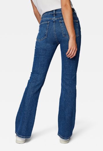 Image de Mavi Jeans Maria Taille Haute Bootcut L36 & L38 pouces, bleu foncé