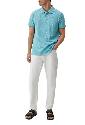 Picture of s.Oliver Tall Polo Shirt Minimal Print
