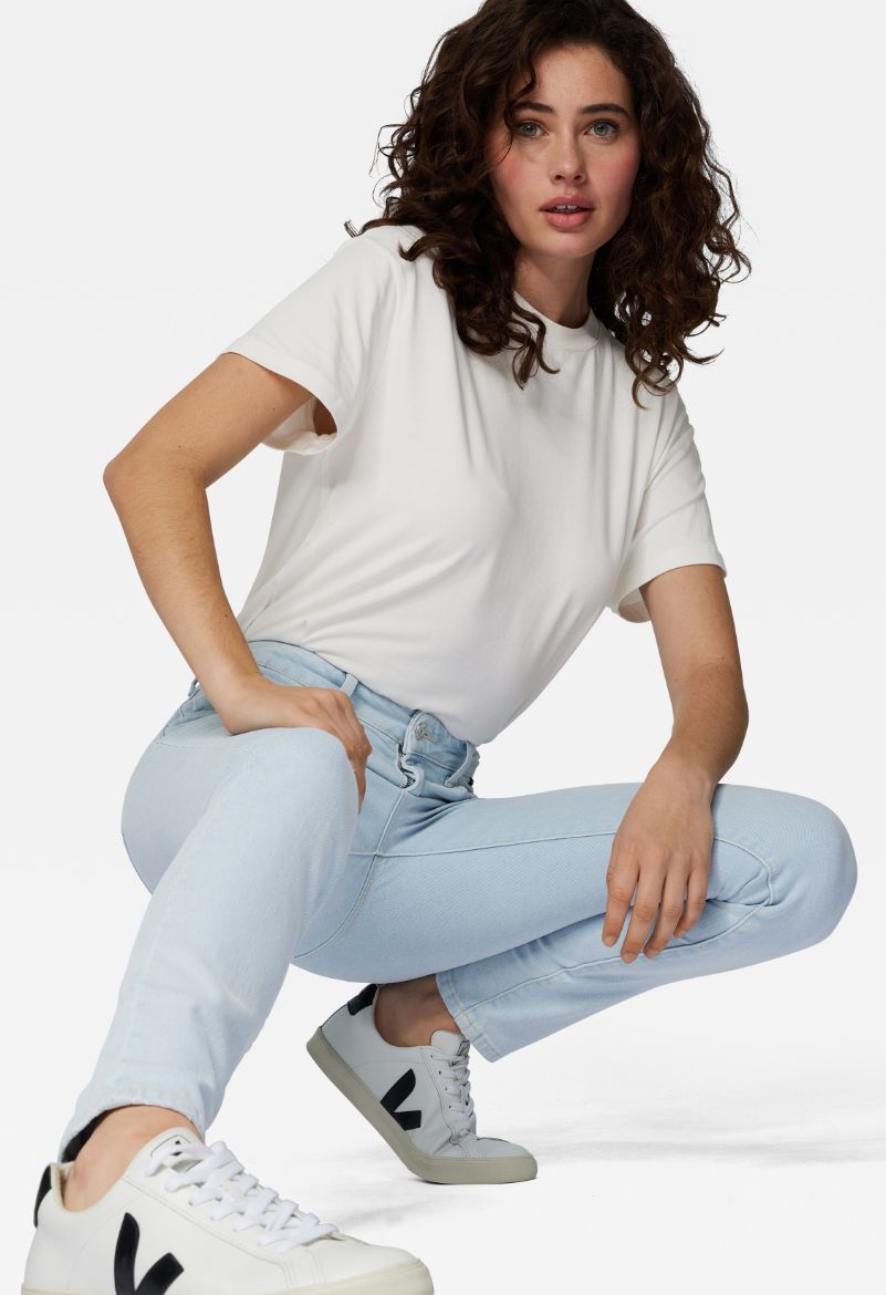 Image de Mavi Jeans Sophie Slim Fit L34 & L36 pouce, denim bleaché