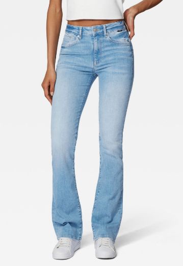 Image de Mavi Jeans Maria Taille Haute Bootcut L34 & L36 pouce, bleu moyen glam