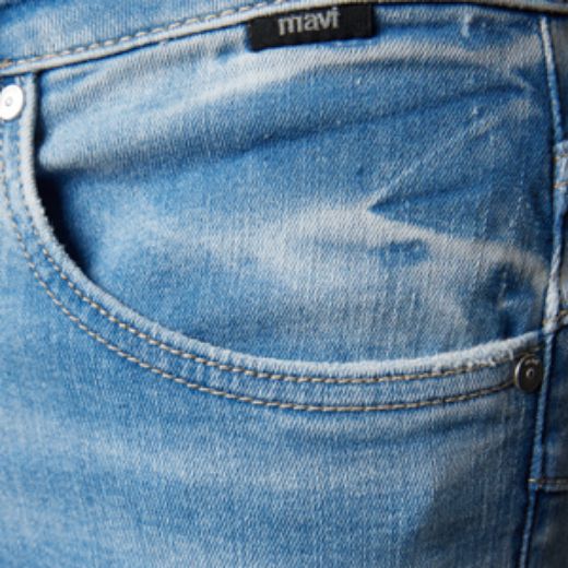Image de Mavi Jeans Maria Taille Haute Bootcut L34 & L36 pouce, bleu moyen glam