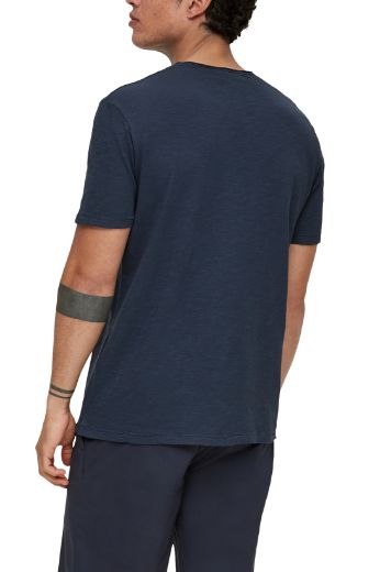 Image de s.Oliver Tall T-shirt à Col Rond Garment Dyed