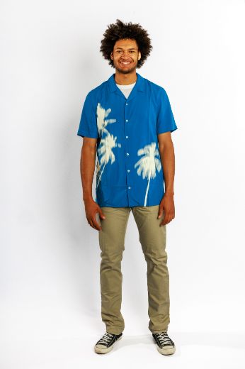 Picture of s.Oliver Tall Short Sleeve Shirt Hawaii Style