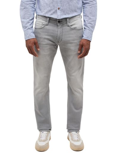 Image de Tall Mustang Jeans Oregon Slim Jogg Denim L36 & L38 pouce, gris