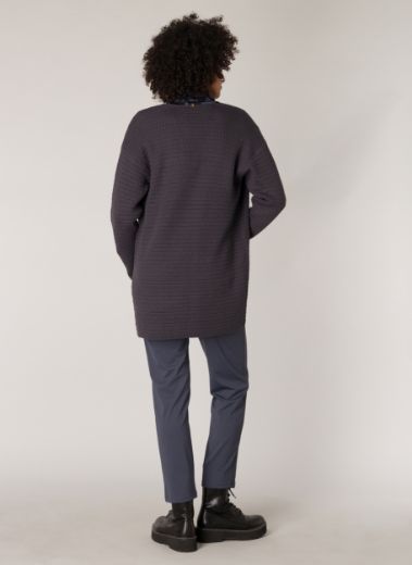 Picture of Open Cardigan with Structured Knit