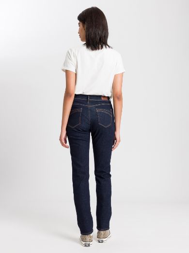 Bild von Tall Cross Jeans Anya Slim Fit L36 Inch, dark blue rinsed