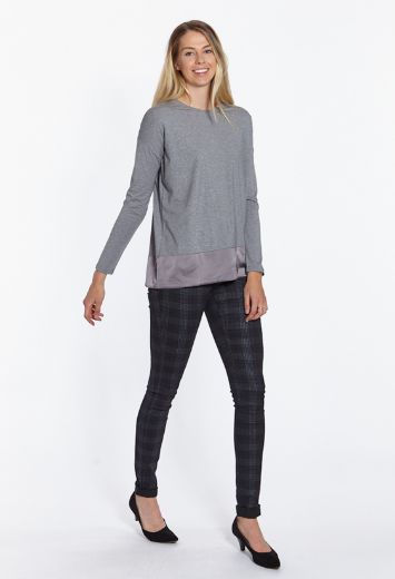 Picture of Wonderjeans skinny L37 inches, black grey check