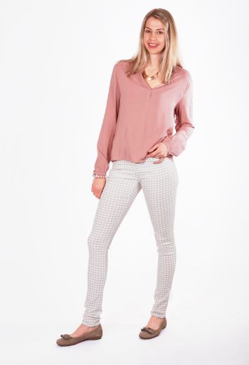 Picture of Wonderjeans skinny L38 inches, white-beige check
