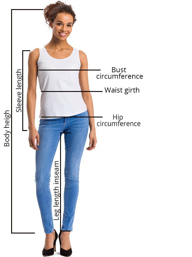 I LOVE TALL - fashion for tall people. Women's Size Guide
